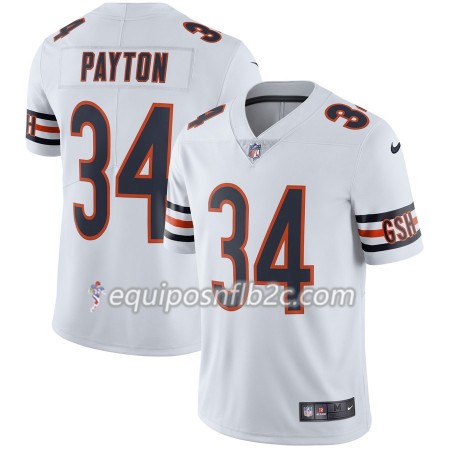 Camiseta Hombre NFL Chicago Bears Walter Payton 34 Nike Blanco